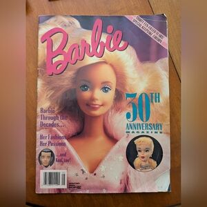 Vintage Barbie 30th Anniversary Magazine, 1989